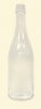 fliptop bottle 75 cl WHITE, without fliptop