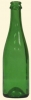 Bierflasche/Sektflasche 37,5cl grün 29mm KK