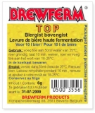 Bierhefe BREWFERM TOP 6 gr