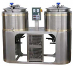 2 x Unitank 250 l fermenting and storage tank